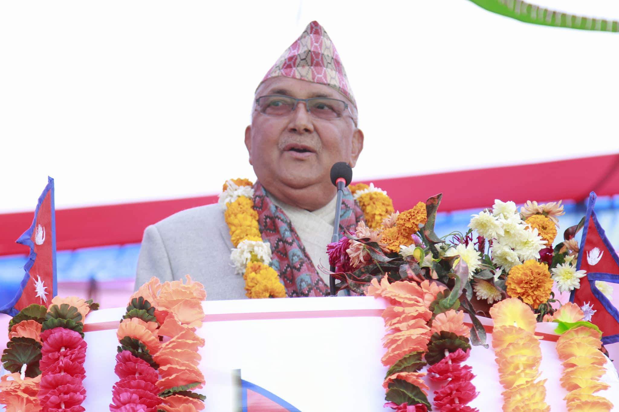 ओलीको ब्रिफिङ – एकताबारे बोल्न निषेध