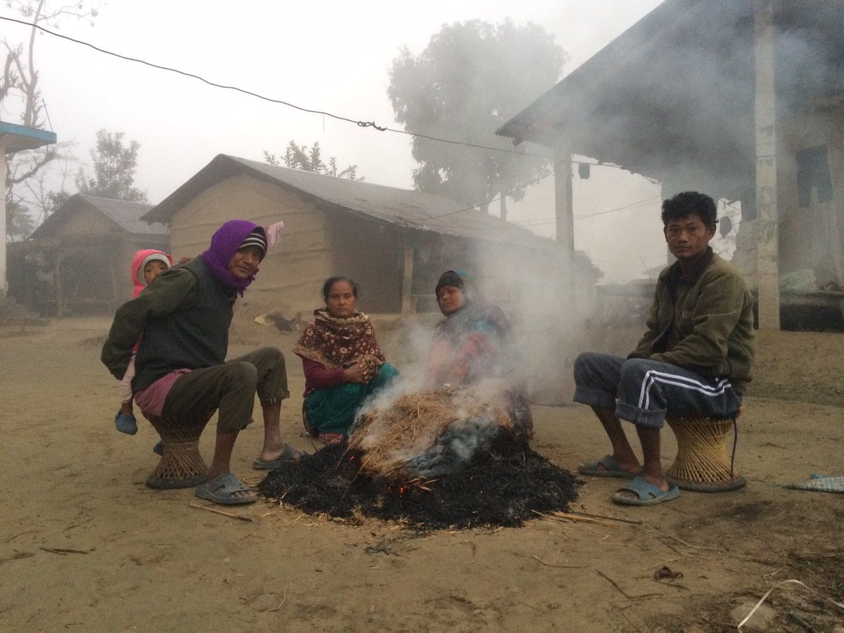 जाडोका कारण पूर्वको जनजीवन कष्टकर