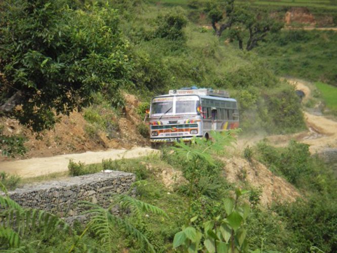 भोजपुर–दिङ्ला—सतिघाट बससेवा सुरु