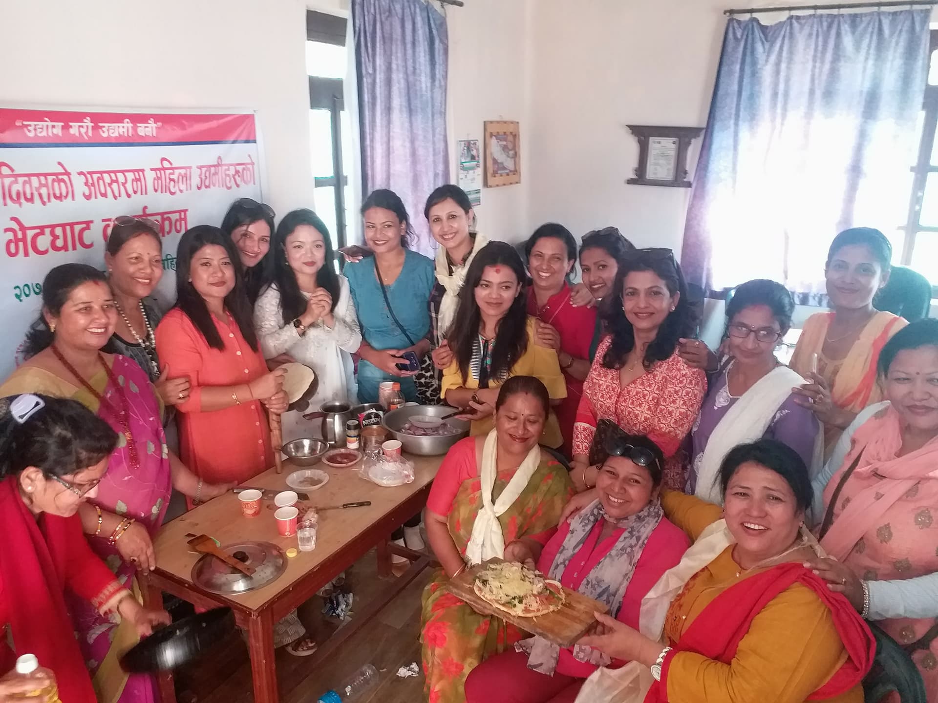 नारी दिवसमा घरेलु तथा साना उद्योग महासंघद्धारा शुभकामना आदान प्रदान