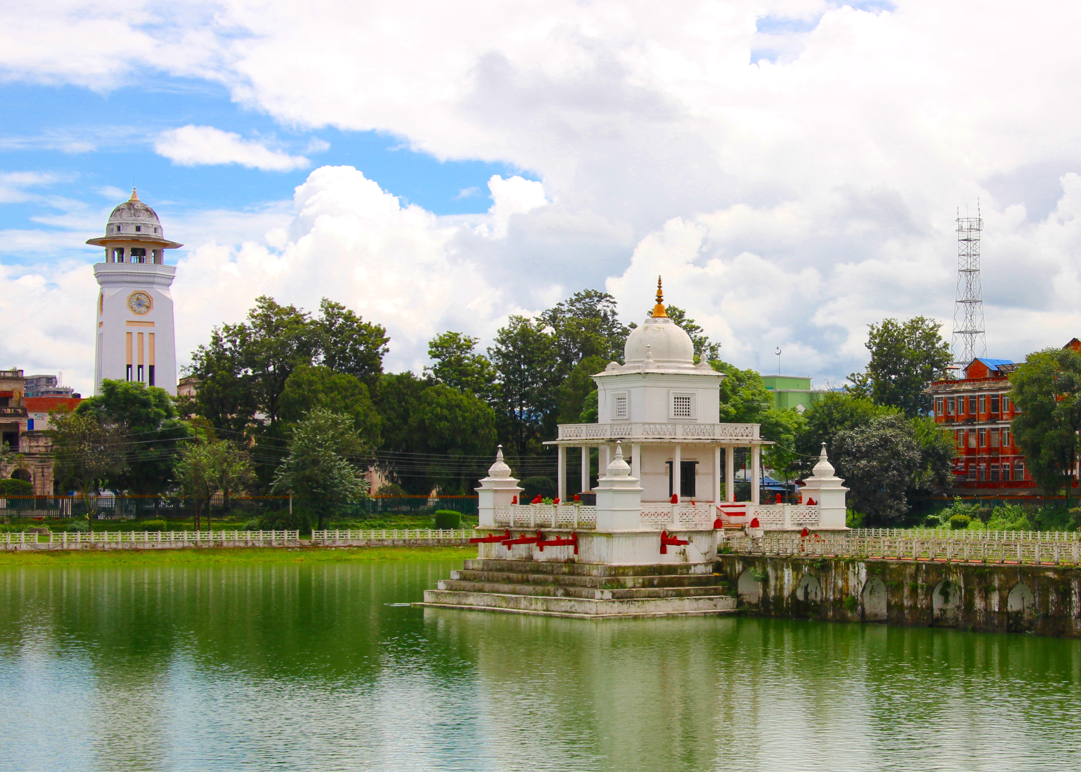 रानीपोखरी पुनःनिर्माणमा रु साढे दुई करोड खर्च ः बालुवामा पानी