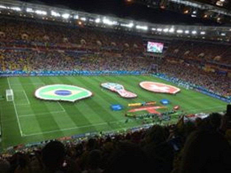 विश्वकप फुटबलमा नेपालको राष्ट्रिय झन्डाको आकर्षण