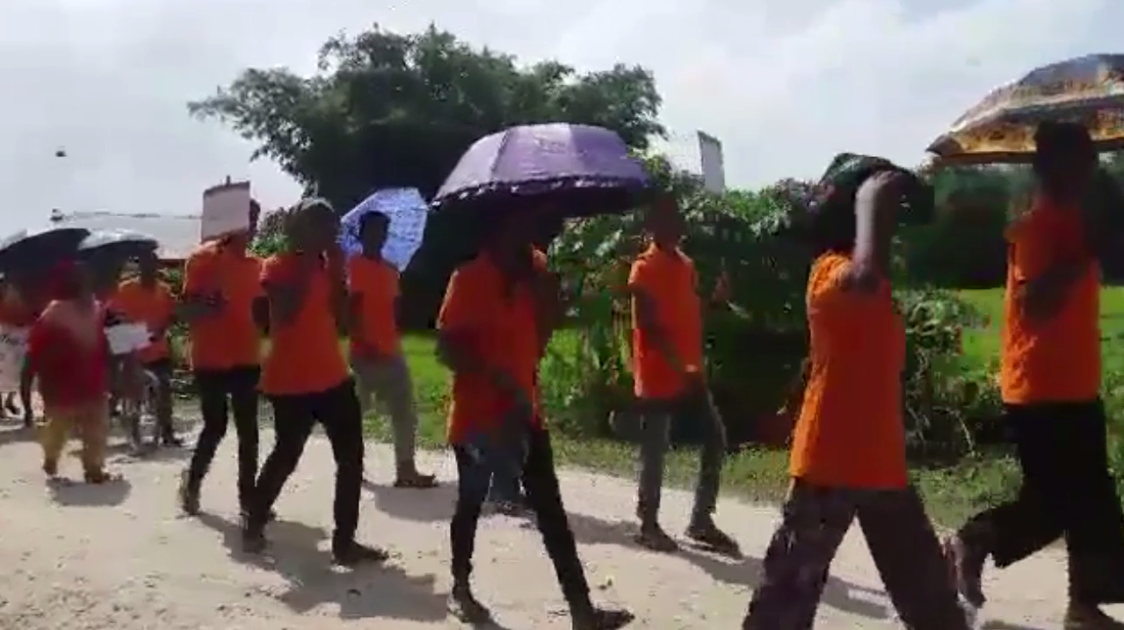 कटहरीमा युवाहरुको दबाबमूलक ¥याली