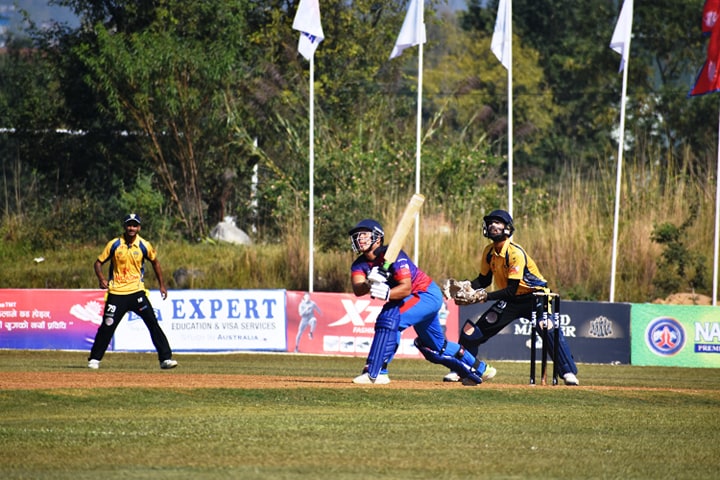 पोखरा प्रिमियर लिगमा बुटवलको शानदार जित, पारसको टिम ६५ रनमा समेटियो