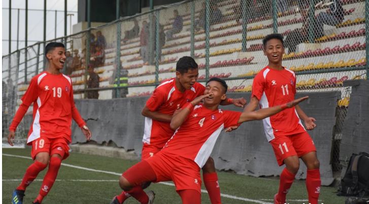 साफ यू–१५ च्याम्पियनसिप : नेपालको विजयी शुरुआत