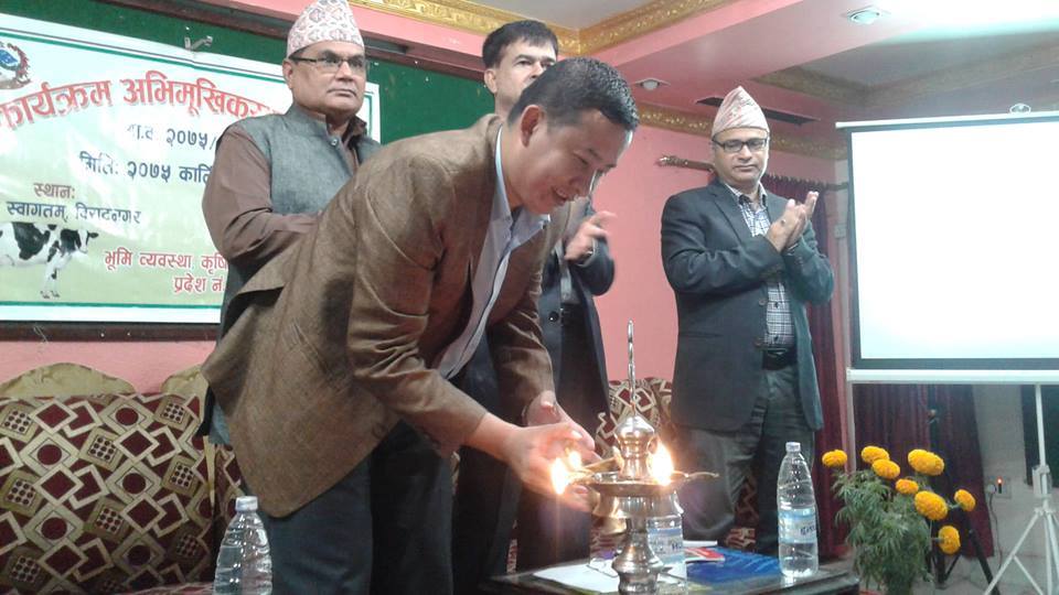 भुमि व्यवस्था, कृषि तथा सहकारी मन्त्रालयद्धारा मातहतका निकायलाई अख्तियारी हस्तान्तरण