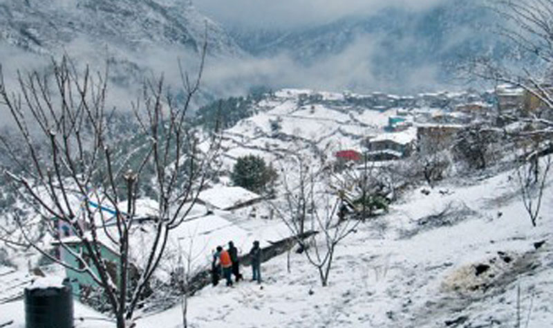 हुम्लामा हिमपात, जनजीवन कष्टकर बन्दै