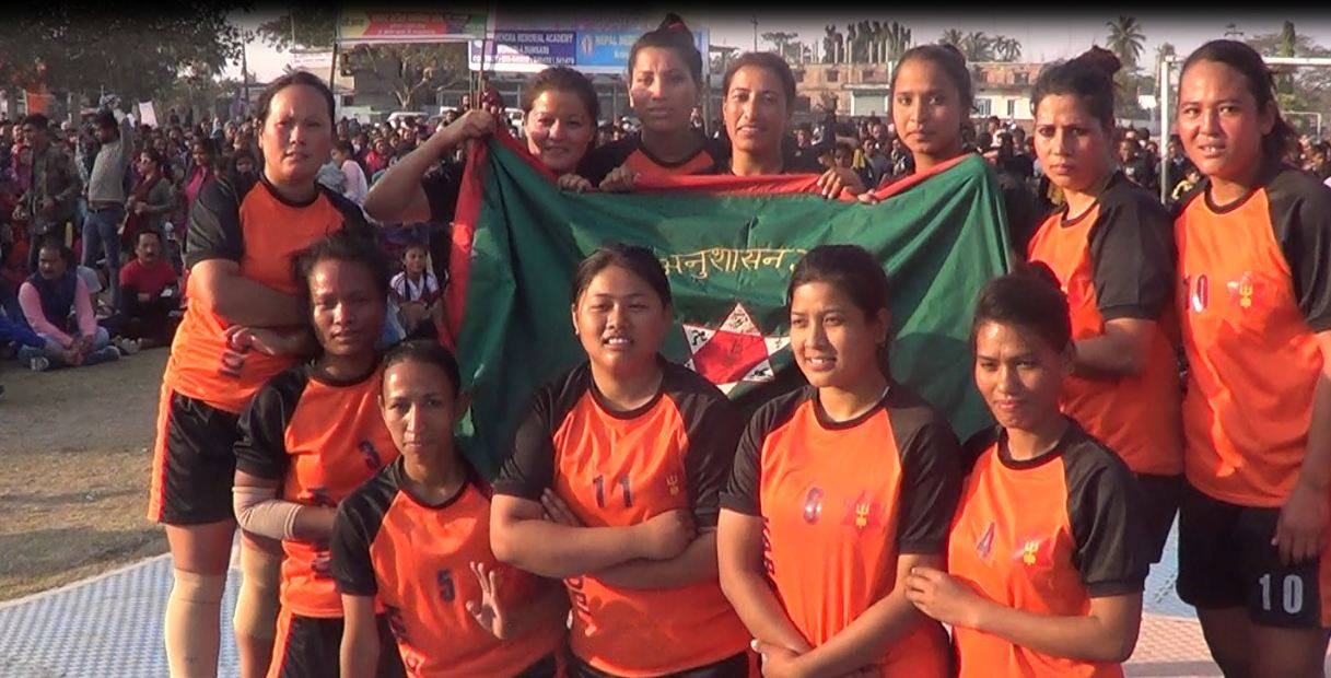 अन्तर्राष्ट्रिय महिला कबड्डी प्रतियोगिताको उपाधि नेपाल आर्मीलाई