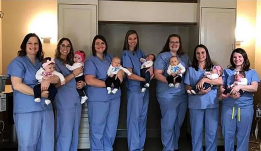 नर्सहरु एकैपटक सुत्केरी भएपछी…