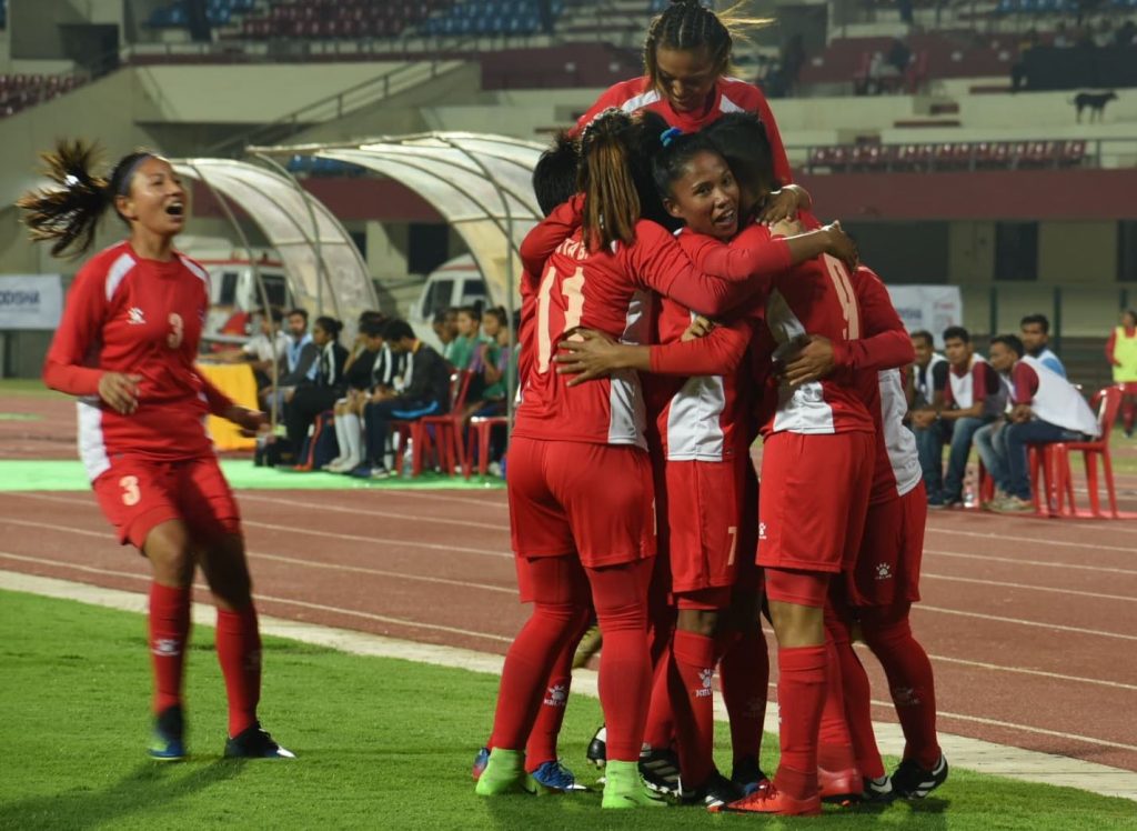 भारतविरुद्ध नेपालको ऐतिहासिक जित,सावित्राले गरिन् दुई गोल