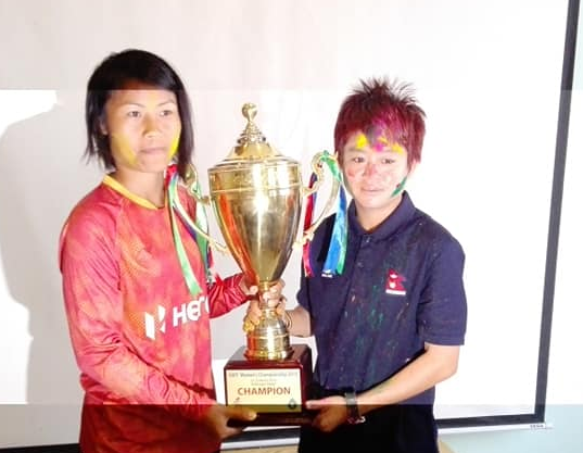 साफ महिला च्याम्पियनसिप : उपाधिका लागि नेपाल र भारत भिँड्दै,नेपाली चेलीलाई च्याम्पियन बन्ने भोक