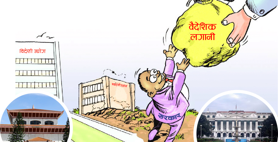 २ लाखसम्मकाे विदेशी लगानीकाे बाटो खोल्दै सरकार; यसरी मासिँदैछ स्वदेशी उद्यमशीलता