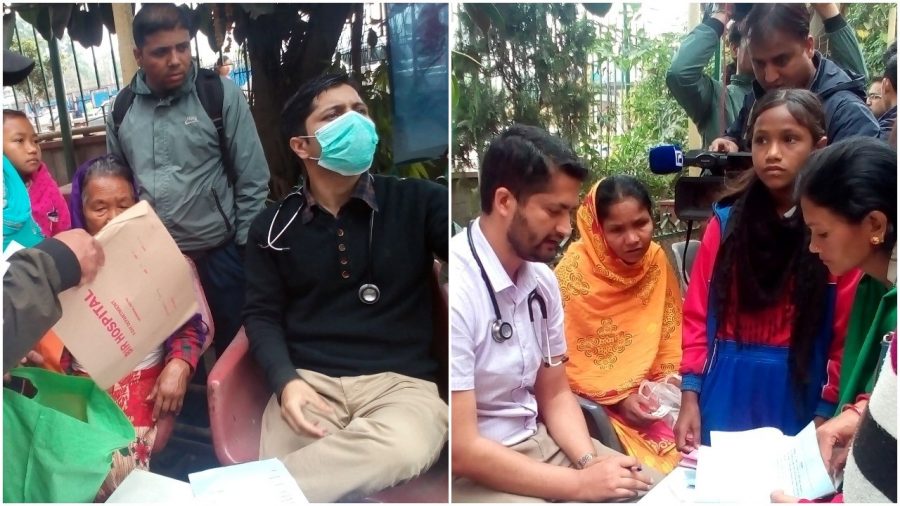 चिकित्सक संघको आन्दोलन जारी, छैठौंदिन वीर अस्पताल परिषर भित्र ओपिडी सेवा संचालन