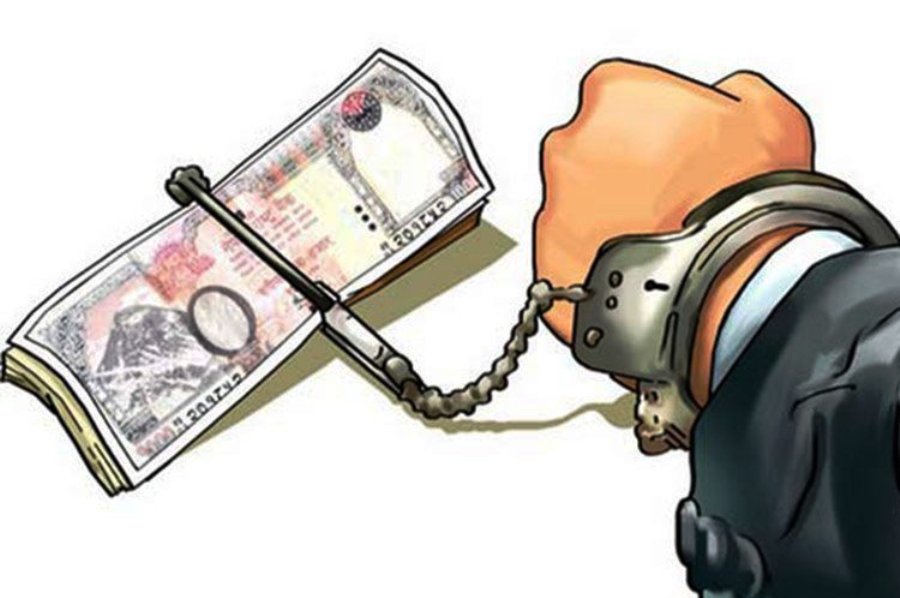 घुस रकमसहित वडाध्यक्ष अख्तियारको फन्दामा