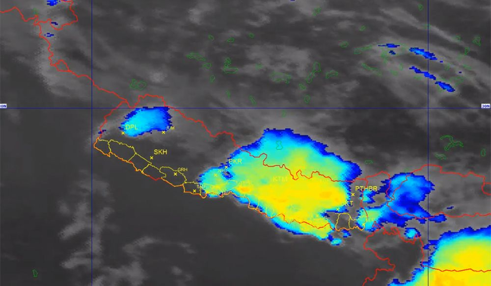 हावाहुरीसहित वर्षा :तीन दिन मौसम प्रभावित हुने