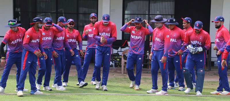 सागका लागि नेपाली क्रिकेट टोलीको प्रारम्भिक सूची सार्वजनिक