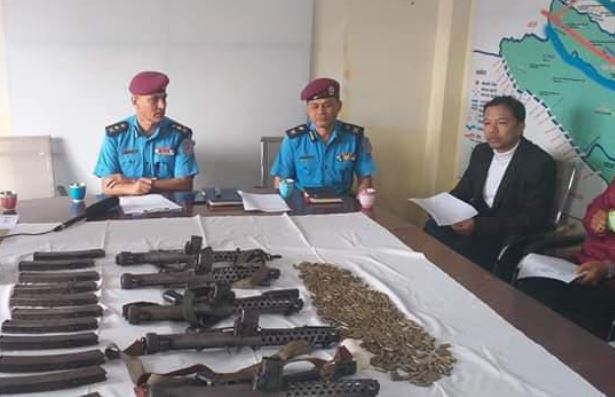 दाङमा बेवारिसे अत्याधुनिक हतियार फेला