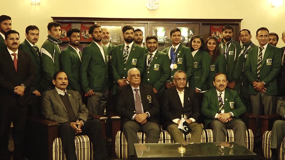 पाकिस्तानी खेलाडी नेपालमा सम्मानित