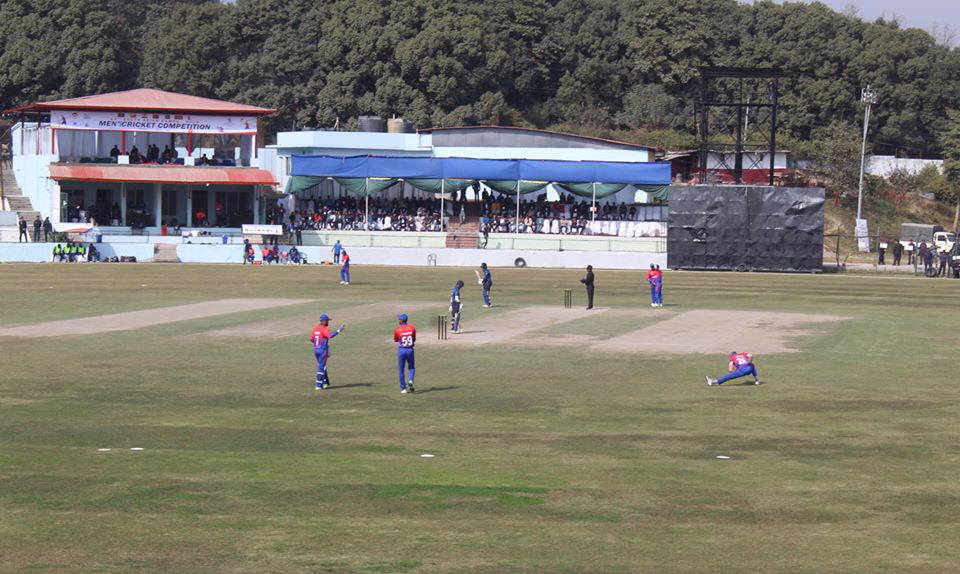 साग अन्तर्गत पुरुष क्रिकेटमा नेपाल श्रीलंकासँग ६ विकेटले पराजित