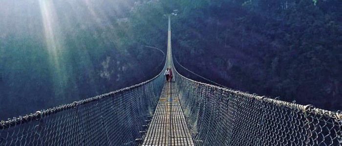 पर्वतमा विश्वकै कीर्तिमानी अग्लो र लामो पुल बन्ने