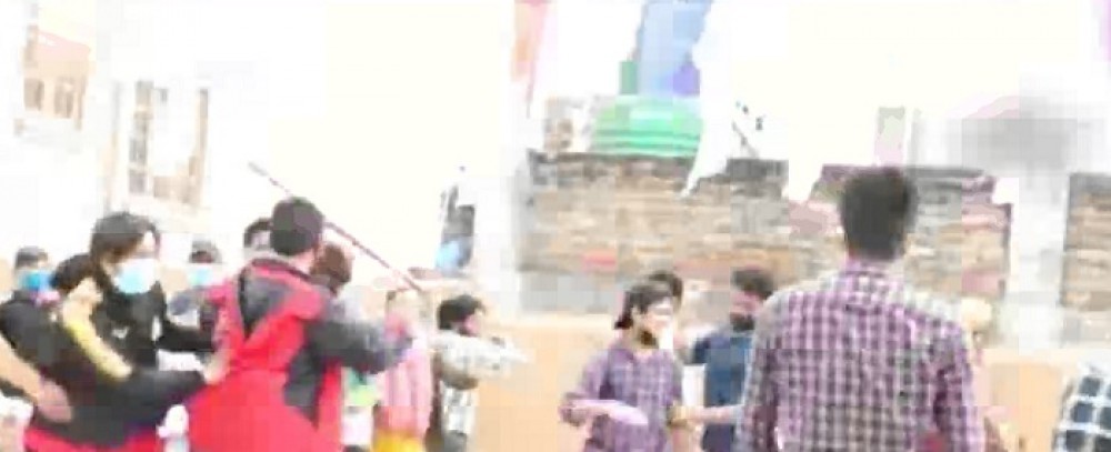 कोरोना परीक्षणका क्रममा झडप हुँदा केही व्यक्ति घाईते