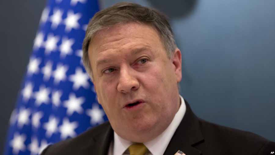 चिनियाँ अधिकारीहरूलाई अमेरिका प्रवेश गर्न प्रतिबन्ध लगाउने घोषणा