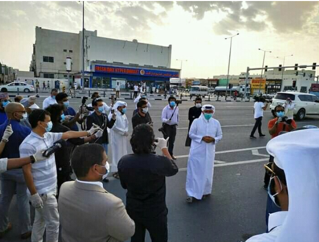 कतारमा कोरोना संक्रमितको संख्या १ लाख नाघ्यो