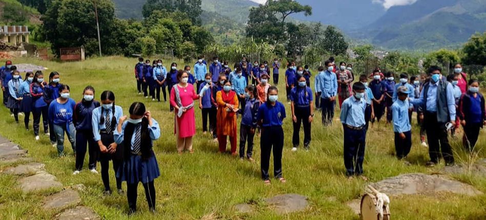 लकडाउन अन्त्य भएसँगै खुल्न थाले विद्यालय