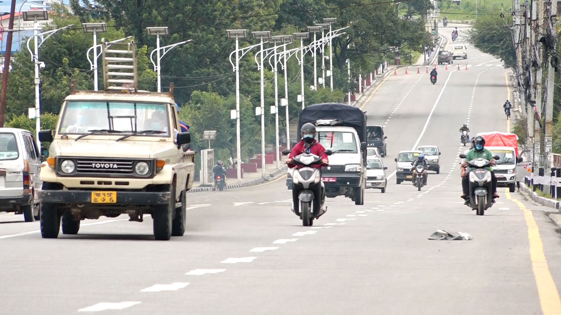 उपत्यकाको निषेधाज्ञा : सडकमा प्रहरीको कडा चेकजाँच