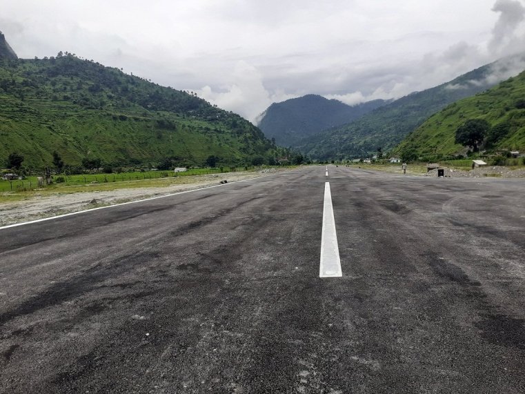 १२ वर्षदेखि बन्द रहेको चैनपुर विमानस्थल निर्माण सम्पन्न