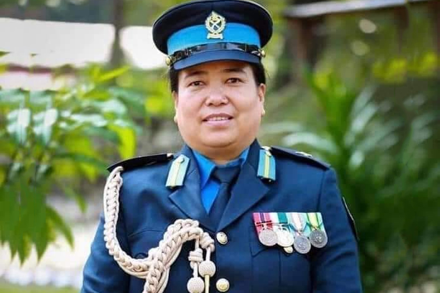 ५० वर्षपछि सशस्त्र गुल्मको जिम्मा महिला अधिकृतलाई