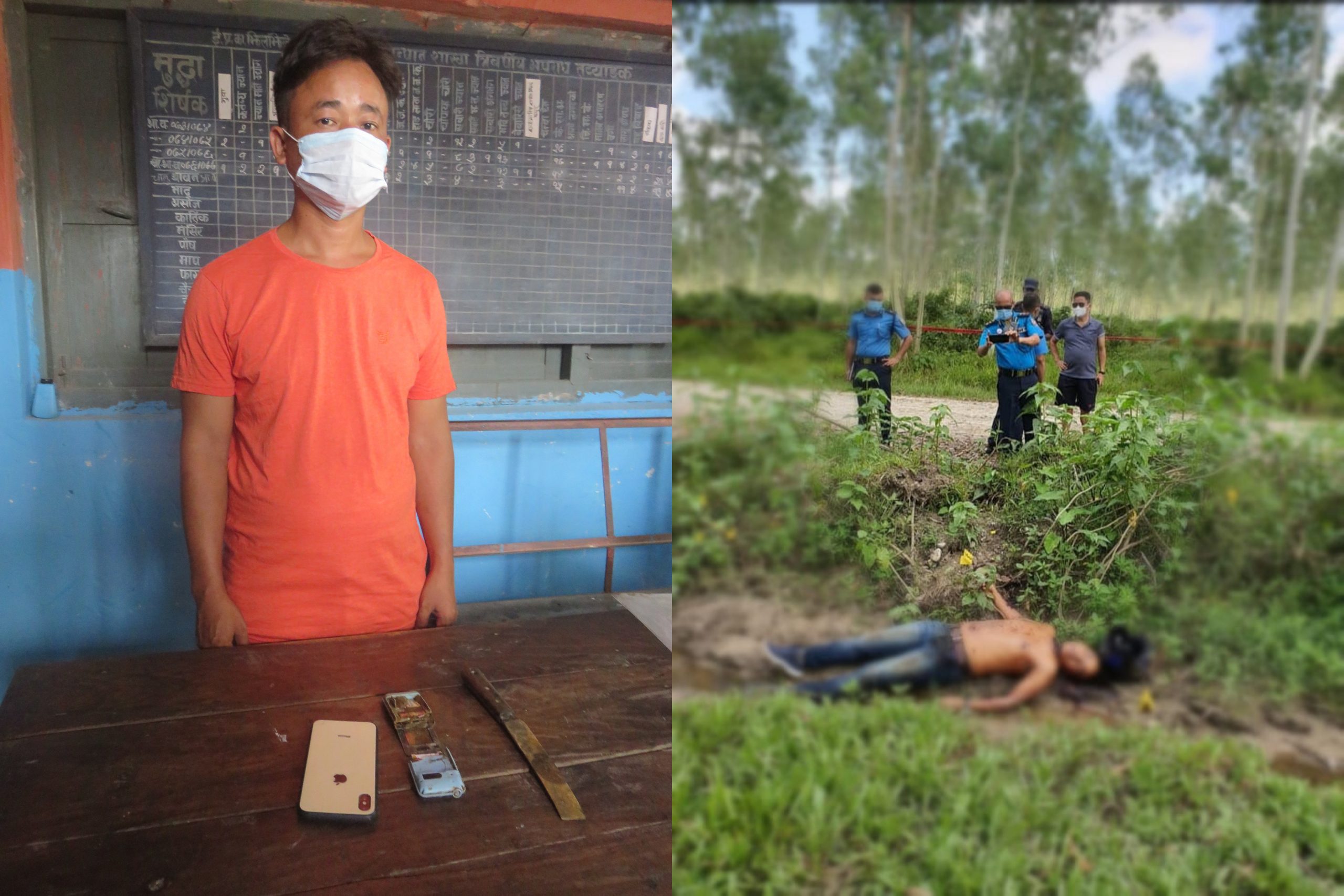 आफ्नै साथीलाई मोटरसाइकलमा राखी घाँटी रेटी हत्या