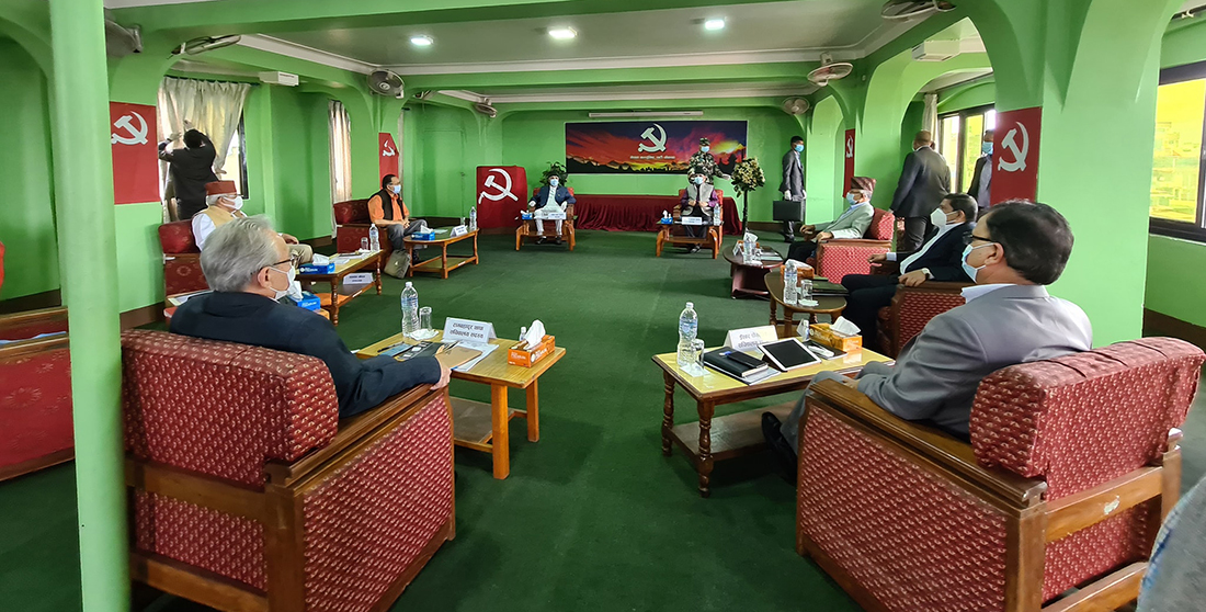 मन्त्रिमण्डल पुनर्गठन गर्ने नेकपाको निर्णय, नामको जिम्मा प्रधानमन्त्रीलाई