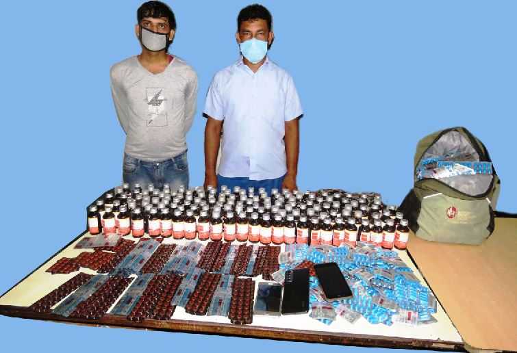 सुनसरीबाट लागुऔषध सहित ३ जना पक्राउ