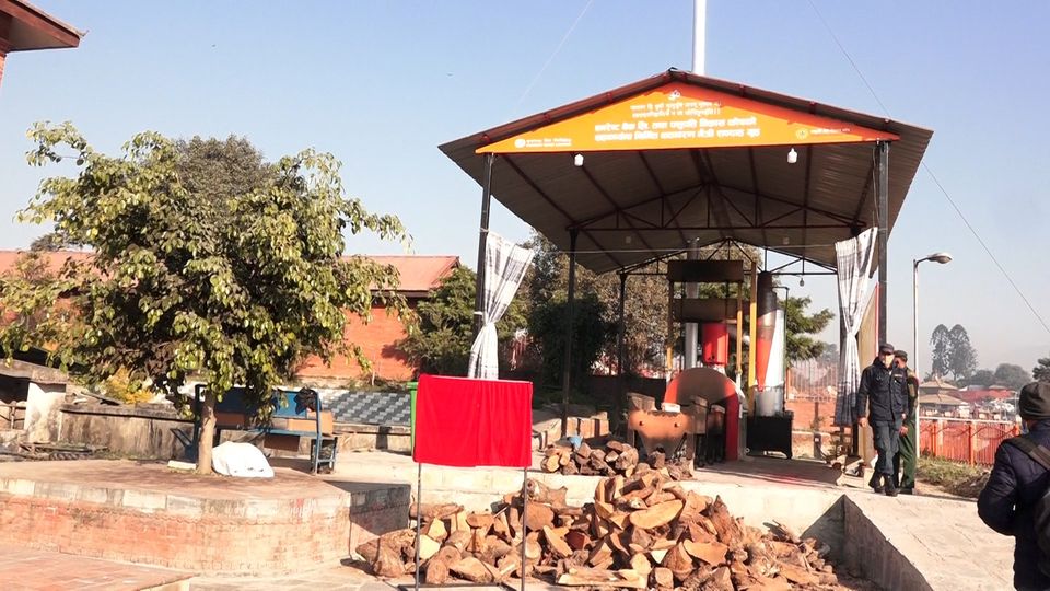 पशुपतिमा नयाँ शवदाह गृह,सवा घण्टामै शव जलि सक्ने