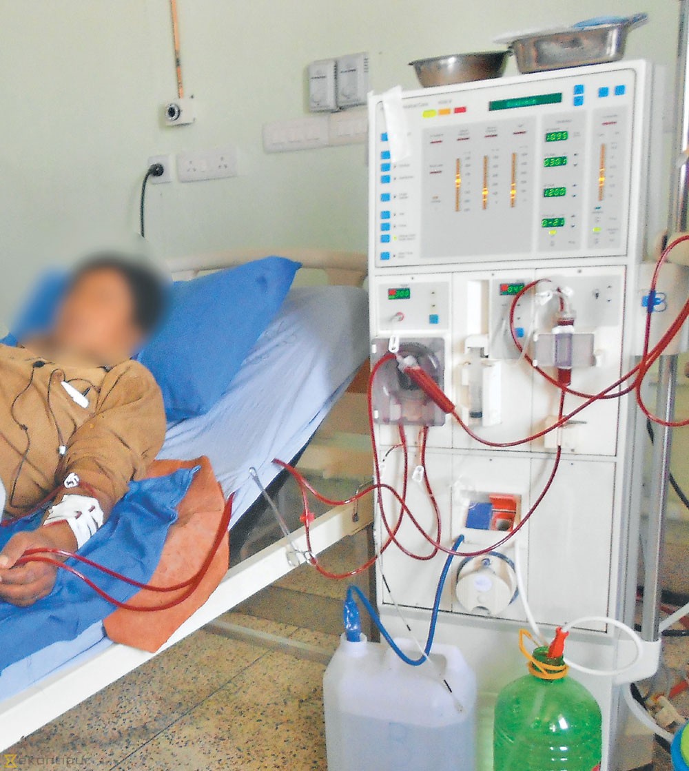 अर्का बिरामीको मृत्युपछि डायलासिस पालो