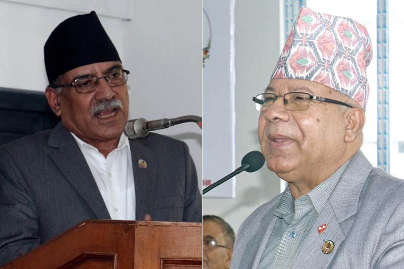 ओलीलाई हटाएर नेपाललाई अध्यक्ष बनाउने दाहाल-नेपाल समूहको प्रस्ताव