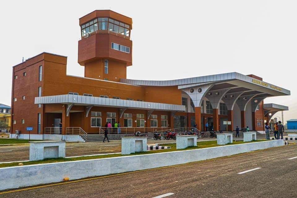 जनकपुर विमानस्थलको नवनिर्मित टर्मिनल भवनको उद्घाटन