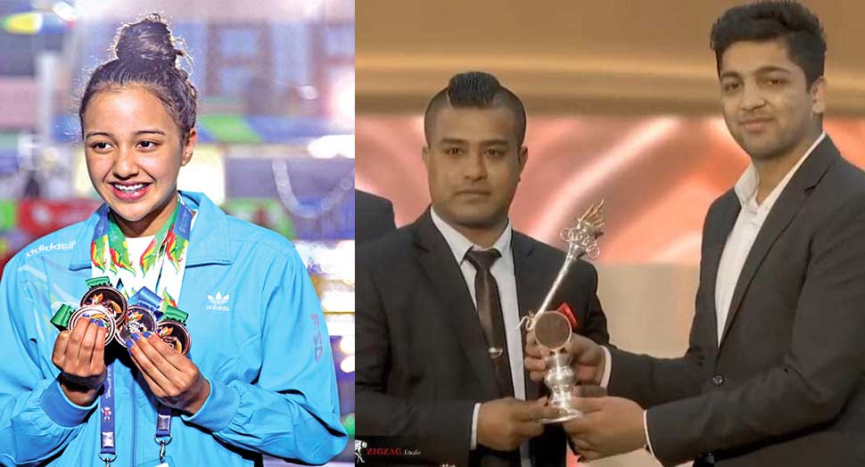 पल्सर स्पोर्टस् अवार्ड: गौरीका र मण्डेकाजी वर्षको उत्कृष्ट खेलाडी