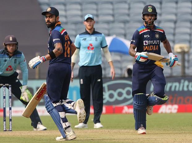 इंग्ल्याण्डविरुद्धको पहिलो एक दिवसीय क्रिकेटमा भारत ६६ रनले विजयी