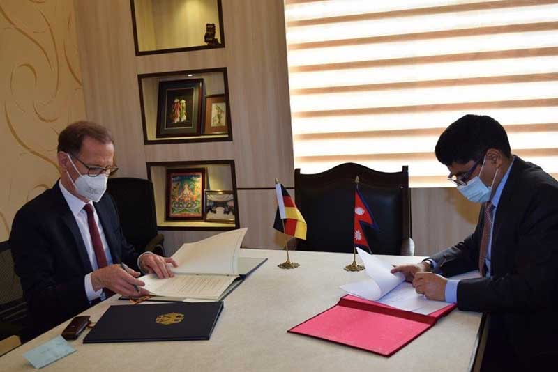 नेपाललाई जर्मन सरकारले १ अर्ब ४० करोड अनुदान सहयोग गर्ने