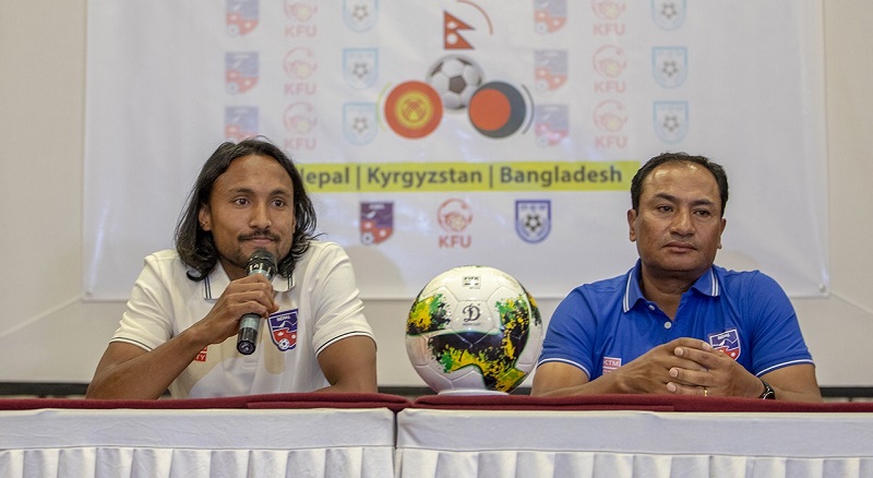 आजदेखि त्रिदेशीय फुटबल सुरु हुँदै, नेपालको कप्तानी किरण चेम्जोङले गर्ने