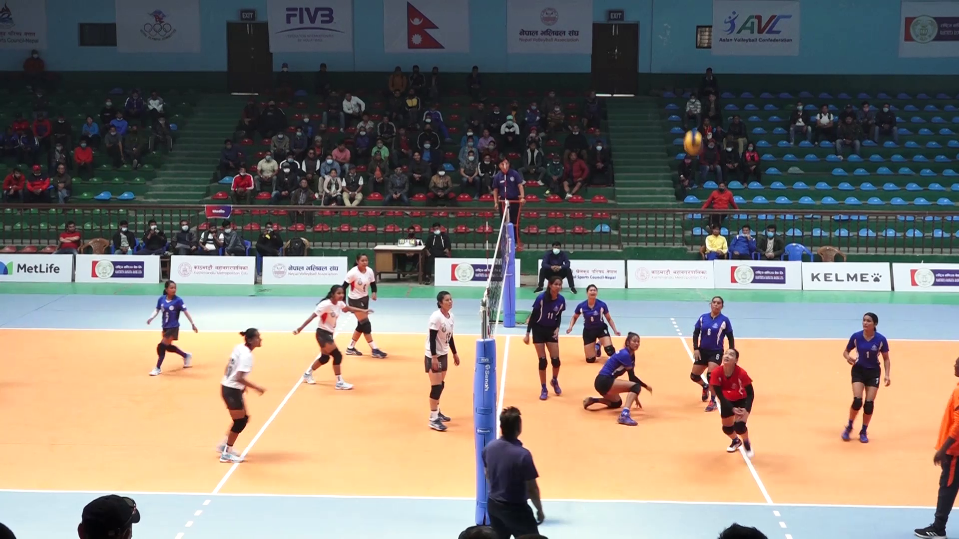 राष्ट्रिय भलिबलमा न्यु डायमन्डसँग एपिएफ स्तब्ध