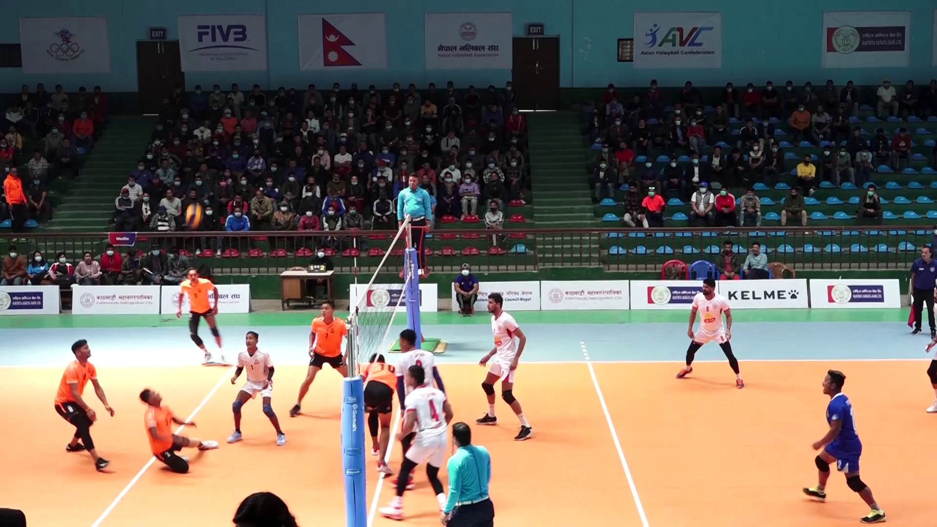 एनभिए भलिबलको उपाधि हेल्प नेपाल र न्यू डायमन्डलाई