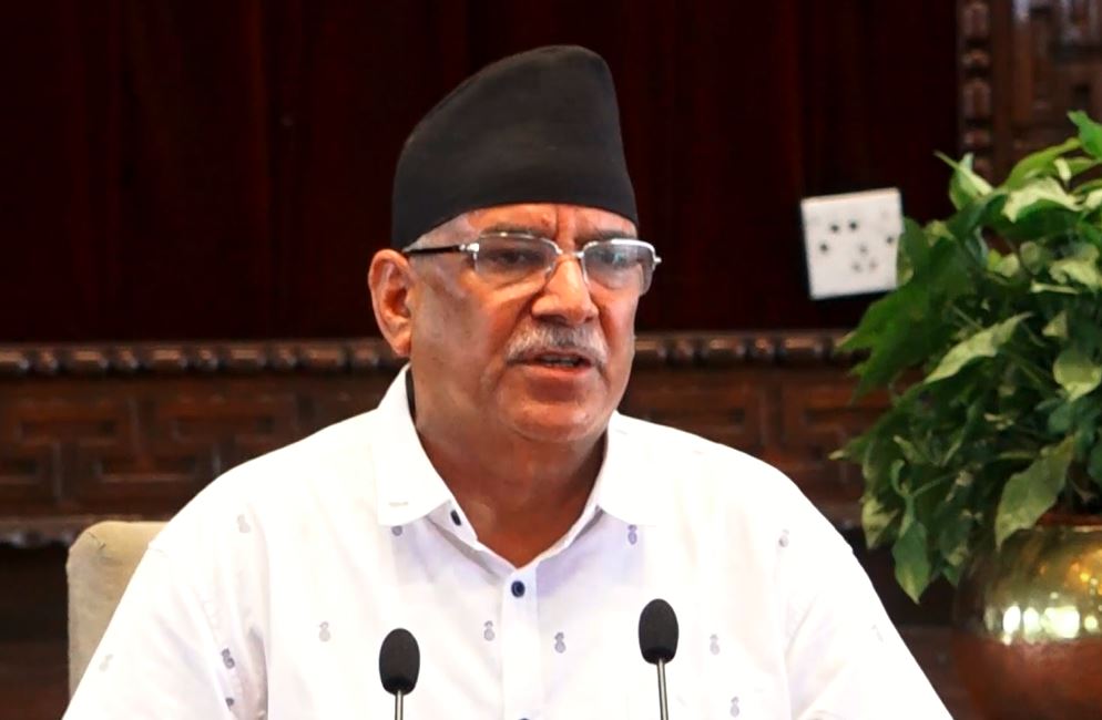 यो गठबन्धन अवसरवादी होइन, प्रधानमन्त्री कसलाई बनाउने भन्ने सङ्घर्ष पनि होइन : प्रचण्ड