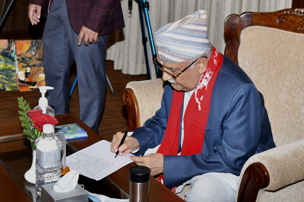 चन्द्रागिरिमा नेता ओलीको अर्काे सिर्जना