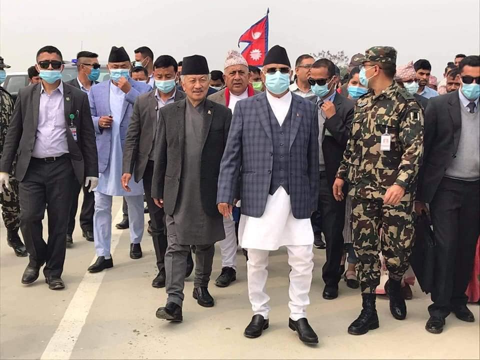 पार्टी बिभाजन पछि ओली पहिलो पटक झापा आउँदै