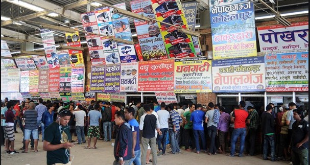 नयाँ बसपार्कबाट १७ हजारले लिए अग्रिम बस टिकट