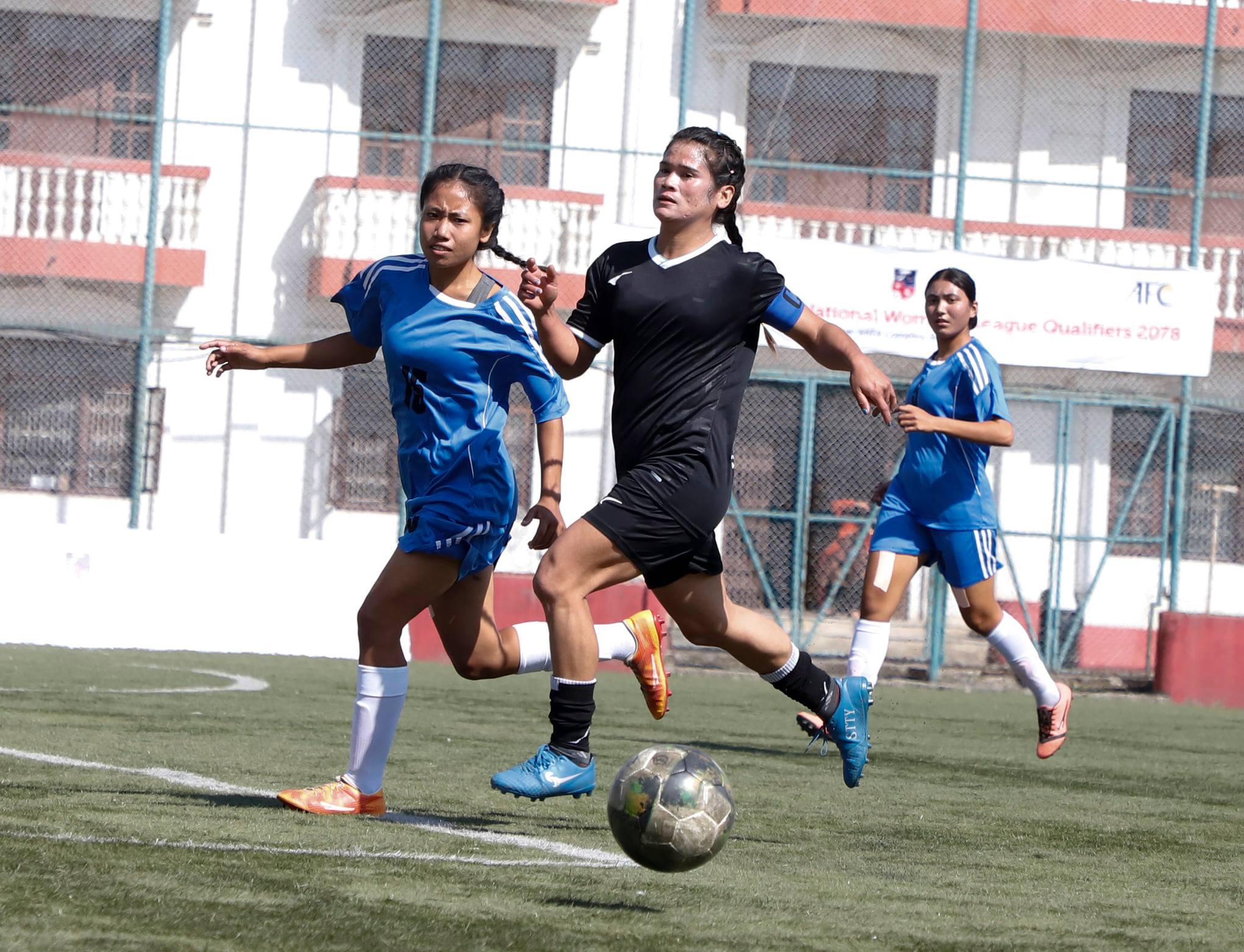 उपमेयर कप फुटबलमा ललितपुर र धनगढी सेमिफाइनलमा प्रवेश