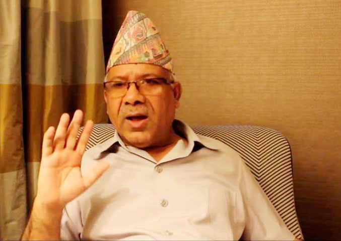 माधव नेपालले भने गठबन्धनका घटकले आफ्नो पार्टीसँग सहकार्य गर्न चाहेनन